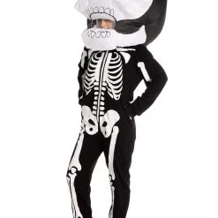 Joyin Adult Inflatable Skull Bobblehead Costume Mask -Cheap Halloween Store inflatable skull bobblehead alt 2