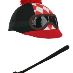 Elope Jockey Costume Accessory Kit For Adults