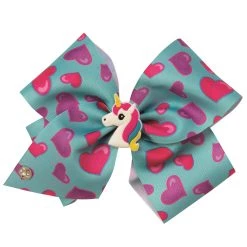 Rubies Costume Co. Inc JoJo Siwa Blue Bow With Charm