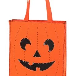 BigWan Apparel Co. Joking Jack-o-Lantern Treat Or Treat Bag