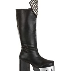 A Leading Role Men's KISS Demon Boots -Cheap Halloween Store kiss demon boots alt 3