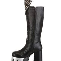 A Leading Role Men's KISS Demon Boots -Cheap Halloween Store kiss demon boots alt 4