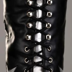 A Leading Role KISS Starchild Boots For Men 10 A Leading Role KISS Starchild Boots For Men -Cheap Halloween Store kiss starchild boots alt 4