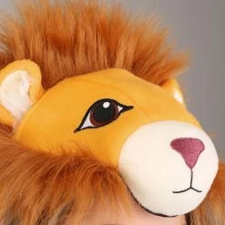 Elope Plush Lion Headband & Tail Kit -Cheap Halloween Store lion plush headband tail kit alt 3