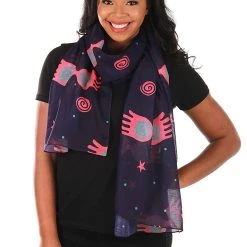 Elope Luna Lovegood Spectrespecs Purple Lightweight Scarf -Cheap Halloween Store luna lovegood spectrespecs lightweight scarf 1