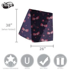 Elope Luna Lovegood Spectrespecs Purple Lightweight Scarf -Cheap Halloween Store luna lovegood spectrespecs lightweight scarf alt 3