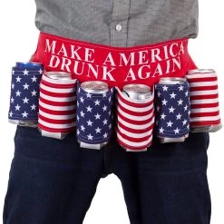 Calhoun Sportswear Make America Drunk Again Beer Belt