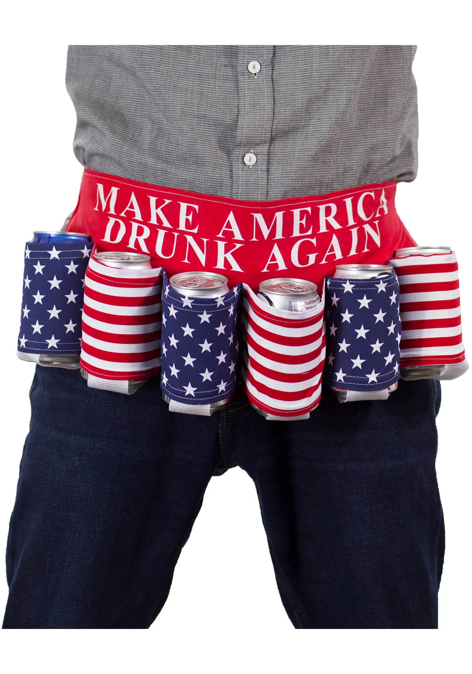 Calhoun Sportswear Make America Drunk Again Beer Belt 1 Calhoun Sportswear Make America Drunk Again Beer Belt