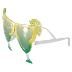 Elope Margarita Yellow/Yellow-Green Eyeglasses -Cheap Halloween Store margarita yellow yellow green eyeglasses alt 2