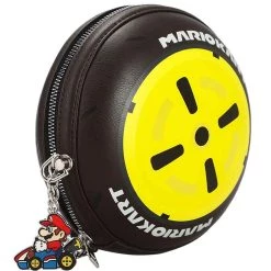 Bioworld Merchandising / Independent Sales Mario Kart Molded Wheel Women's Crossbody Handbag 9 Bioworld Merchandising / Independent Sales Mario Kart Molded Wheel Women's Crossbody Handbag -Cheap Halloween Store mario kart molded wheel crossbody handbag alt 3