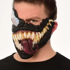 Rubies Costume Co. Inc Marvel Venom Latex Half Mask For Adults
