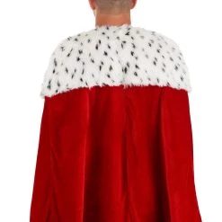 Elope Medium Royal Cape Accessory For Adults -Cheap Halloween Store medium royal cape accessory alt 4