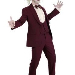 Savvy Garments Men's Beetlejuice Wedding Suit Shirt And Bowtie -Cheap Halloween Store mens beetlejuice wedding suit shirt and bowtie alt 3