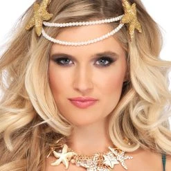 Leg Avenue Mermaid Pearl Starfish Headband