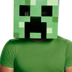 Disguise Adult Minecraft Creeper Mask