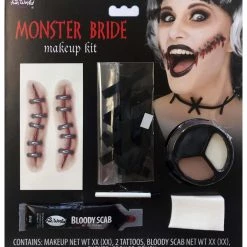 Fun World Monster Bride Costume Makeup Kit