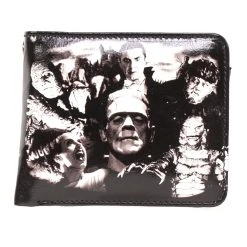 Rock Rebel Shop Universal Monsters Collage Bi-Fold Wallet