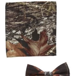 Fun Costumes Mossy Oak Bow Tie And Pocket Square