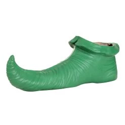 Ghoulish Productions Green Munchkin Elf Shoe Covers -Cheap Halloween Store munchkin green shoe covers alt 2