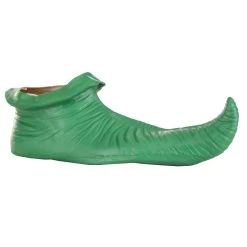 Ghoulish Productions Green Munchkin Elf Shoe Covers -Cheap Halloween Store munchkin green shoe covers alt 3