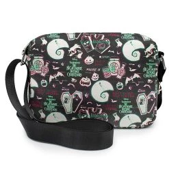 Buckle-Down Women's The Nightmare Before Christmas Icons Horizontal Crossbody Wallet