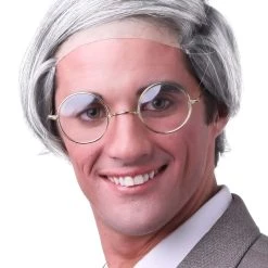 Westbay, Inc Old Man Comb Over Grey Wig