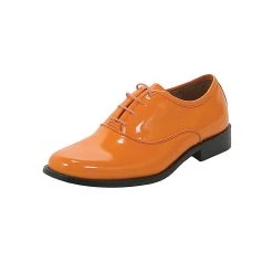 Fun Costumes Orange Tuxedo Shoes