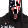 Fun World Ghost Patriotic Face Mask