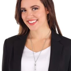 Elope Fantastic Beast | Percival Graves Wand Necklace -Cheap Halloween Store percival graves wand necklace alt 3