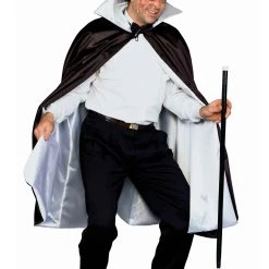 Forum Novelties, Inc Phantom Black And White Cape