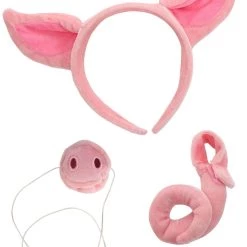 Elope Pig Nose Ears And Tail Set