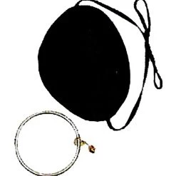 Forum Novelties, Inc Satin Pirate Eye Patch W/Earring