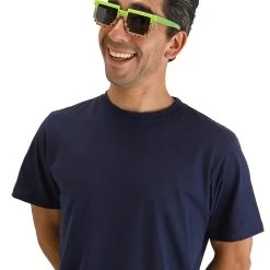 Elope Green/Brown Pixel Brick Glasses