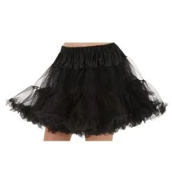 Fun Costumes Plus Size Black Petticoat