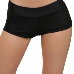 Shangai Jianwuyi Industrial & Commercial Ltd. Plus Size Deluxe Black Hot Pants