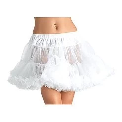Leg Avenue Plus Size White Tulle Petticoat