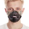 Creative Apparel Pug Life Realistic Face Mask