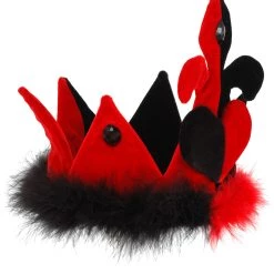 Elope Queen Of Hearts Crown Costume Hat Accessory