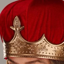 Elope Queen Plush Crown -Cheap Halloween Store queen plush crown alt 2