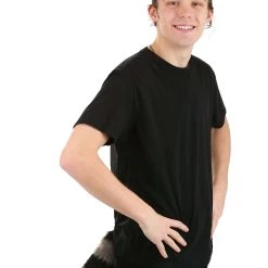 Elope Raccoon Plush Headband & Tail Kit -Cheap Halloween Store raccoon plush headband tail kit alt 2