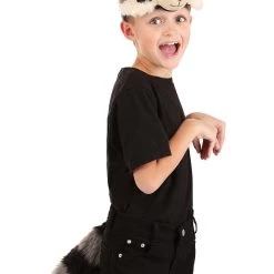 Elope Raccoon Plush Headband & Tail Kit -Cheap Halloween Store raccoon plush headband tail kit alt 3