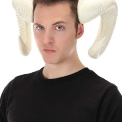 Elope Light Up Ram Lumen Horns -Cheap Halloween Store ram lumen horns light up alt 3