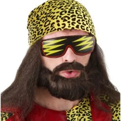 Partytime Costume & Lingerie (Yiwu) Factory Randy Savage Wig Kit