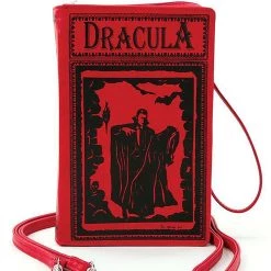 Comeco Red Vampire Dracula Book Purse