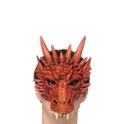H.M. Smallwares Red Dragon Mask