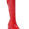 Ellie Red Women's Gogo Boots