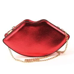 Comeco Red Lips Purse For Women 5 Comeco Red Lips Purse For Women -Cheap Halloween Store red lips purse alt 2