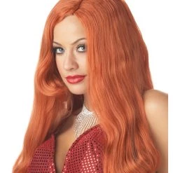 California Costume Collection Red Movie Star Wig