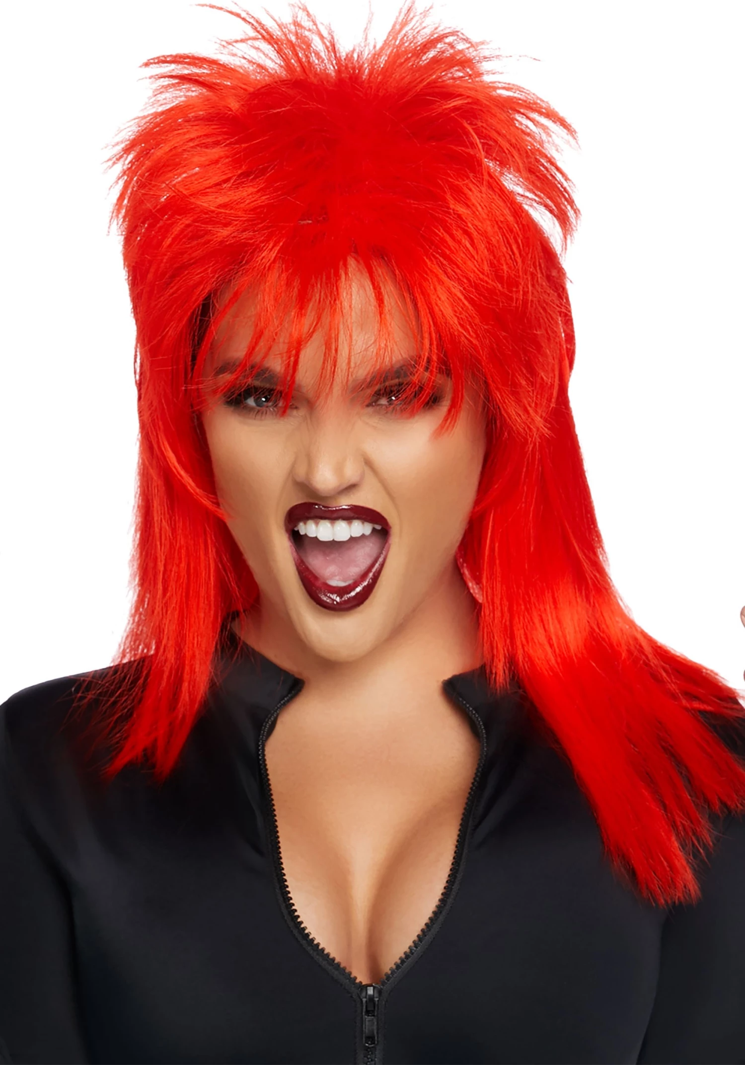 Leg Avenue Red Rocker Wig 2 Leg Avenue Red Rocker Wig - Image 2
