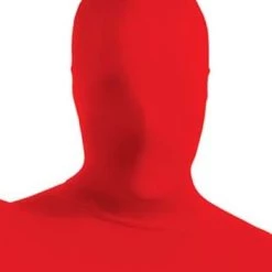 Rubies Costume Co. Inc Red Skin Tight Mask
